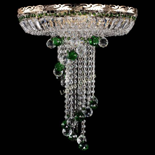 Люстра Диана №6 Шар 40 зеленая в Подольске Люстра Диана №6 Шар 40 зеленая в Подольске