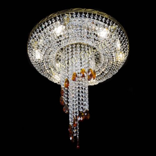 Люстра Диана №6 журавлик чайная под бронзу  в Подольске Гусь Хрустальный