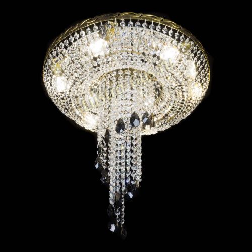 Люстра Диана №6 журавлик черная под бронзу  в Подольске Гусь Хрустальный