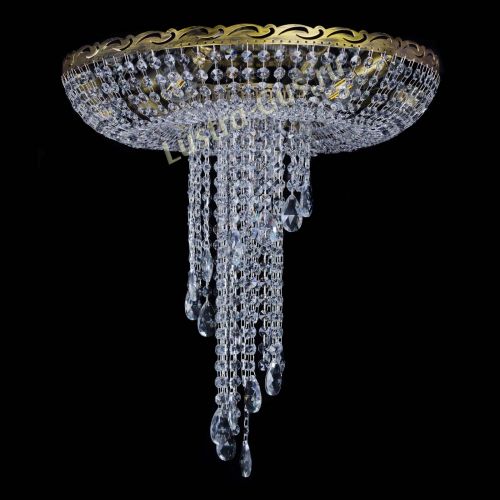 Люстра Диана №6 журавлик под бронзу в Подольске Гусь Хрустальный