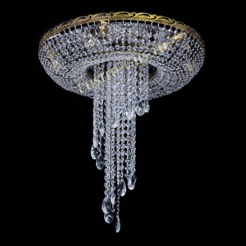 Люстра Диана №6 журавлик под бронзу в Подольске Гусь Хрустальный