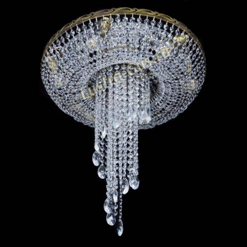 Люстра Диана №6 журавлик под бронзу в Подольске Гусь Хрустальный