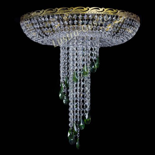 Люстра Диана №6 журавлик зеленая под бронзу в Подольске Люстра Диана №6 журавлик зеленая под бронзу в Подольске