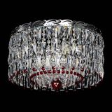 Люстра Диана Пластинка №3 красная в Подольске Люстра Диана Пластинка №3 красная в Подольске