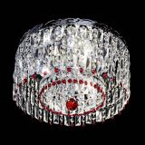 Люстра Диана Пластинка №3 красная в Подольске Люстра Диана Пластинка №3 красная в Подольске