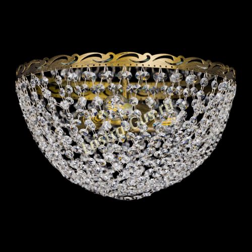 Люстра Диана Сетка под бронзу в Подольске Гусь Хрустальный