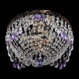 Люстра Диана журавлик фиолетовая в Подольске