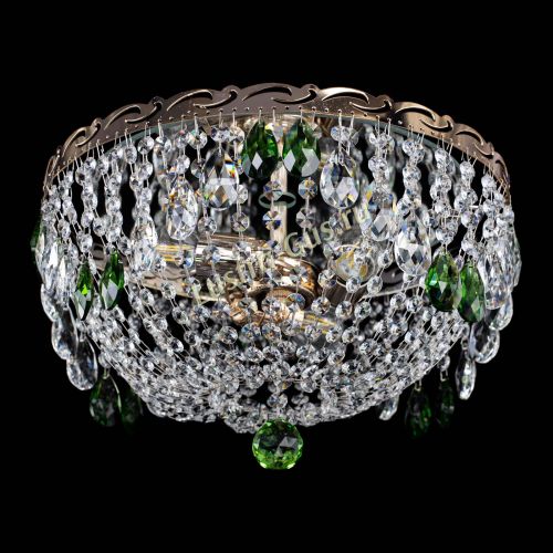 Люстра Диана журавлик зеленая в Подольске Люстра Диана журавлик зеленая в Подольске