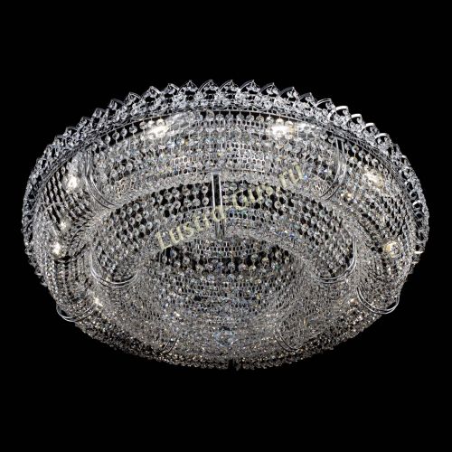 Люстра Двойное Кольцо Классика - 10 ламп в Подольске Гусь Хрустальный