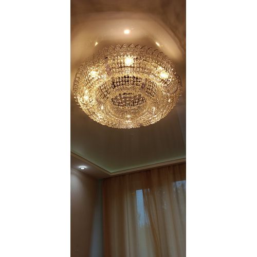 Люстра Двойное Кольцо Классика в Подольске Гусь Хрустальный