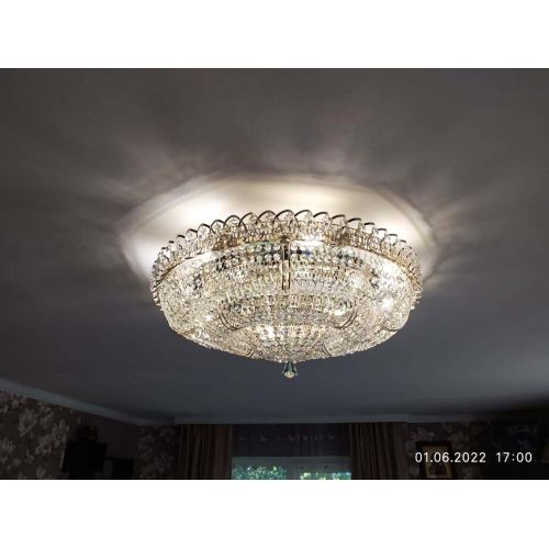 Люстра Двойное Кольцо Классика в Подольске Гусь Хрустальный