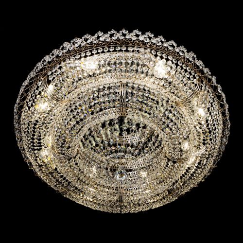 Люстра Двойное Кольцо Классика в Подольске Гусь Хрустальный