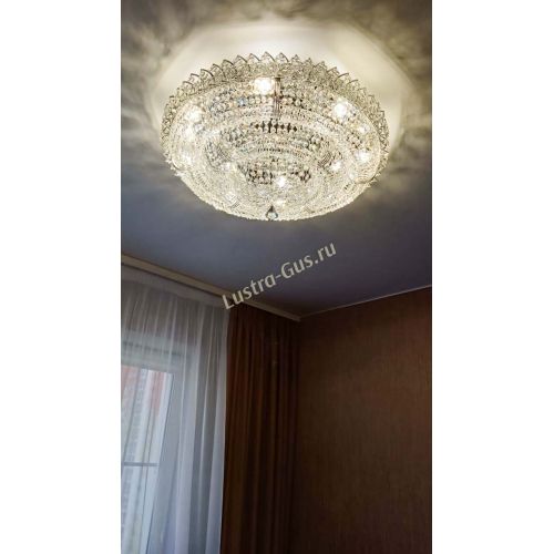 Люстра Двойное Кольцо Классика в Подольске Гусь Хрустальный