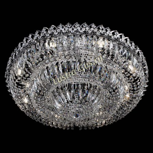 Люстра Двойное Кольцо Классика пластинка в Подольске Гусь Хрустальный