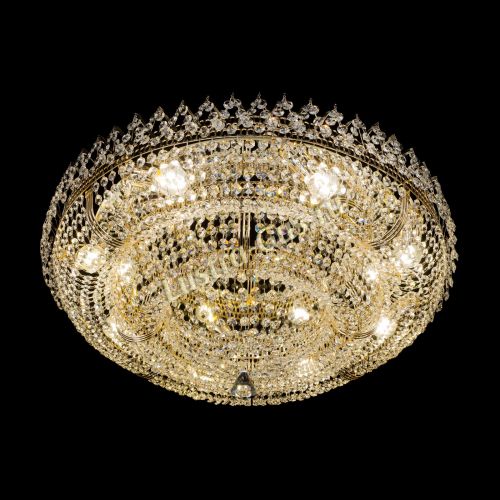 Люстра Двойное Кольцо Корона 700 мм в Подольске Гусь Хрустальный