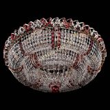 Люстра Двойное Кольцо Классика №6 красная в Подольске