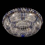 Люстра Двойное Кольцо Классика №6 синяя в Подольске Люстра Двойное Кольцо Классика №6 синяя в Подольске