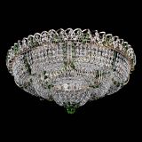 Люстра Двойное Кольцо Классика №6 зеленая в Подольске Люстра Двойное Кольцо Классика №6 зеленая в Подольске