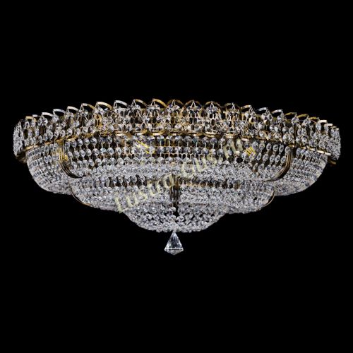 Люстра Двойное Кольцо Классика под бронзу в Подольске Гусь Хрустальный