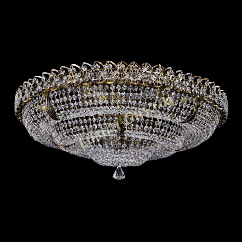 Люстра Двойное Кольцо Классика под бронзу в Подольске Гусь Хрустальный