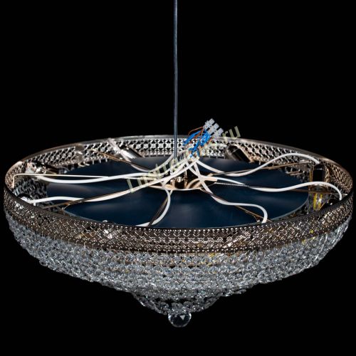 Люстра Двойное Кольцо Венеция оптикон в Подольске Гусь Хрустальный