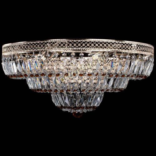 Люстра Двойное Кольцо Венеция чайная в Подольске Гусь Хрустальный