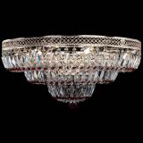 Люстра Двойное Кольцо Венеция красная в Подольске