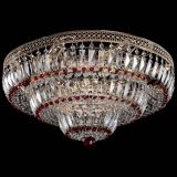 Люстра Двойное Кольцо Венеция красная в Подольске