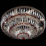 Люстра Двойное Кольцо Венеция красная в Подольске