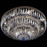 Люстра Двойное Кольцо Венеция синяя в Подольске Люстра Двойное Кольцо Венеция синяя в Подольске