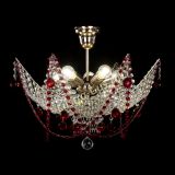 Люстра Элина №2 красная в Подольске