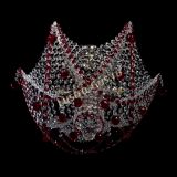 Люстра Элина №2 красная в Подольске