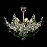 Люстра Элина №2 зеленая в Подольске