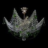 Люстра Элина №2 зеленая в Подольске