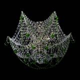 Люстра Элина №2 зеленая в Подольске