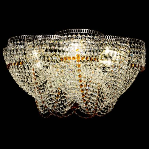 Люстра Есения чайная в Подольске Гусь Хрустальный