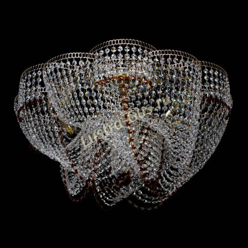 Люстра Есения чайная в Подольске Гусь Хрустальный