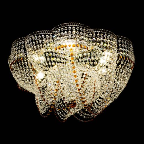 Люстра Есения чайная в Подольске Гусь Хрустальный