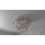 Люстра Есения красная в Подольске Люстра Есения красная в Подольске