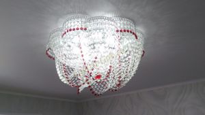 Люстра Хрустальная Волна в Подольске отзыв и фото покупателя