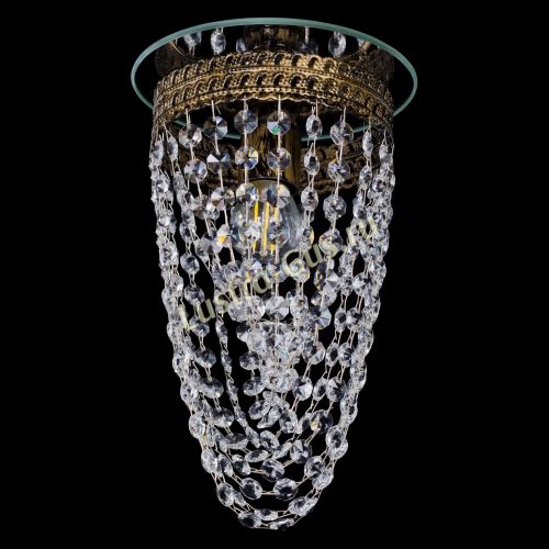 Люстра Флоренция №1 Водоворот под бронзу в Подольске Гусь Хрустальный