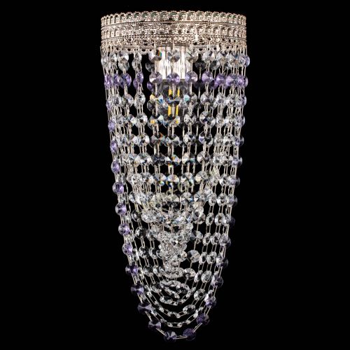 Люстра Флоренция №1 Водоворот фиолетовая в Подольске Гусь Хрустальный