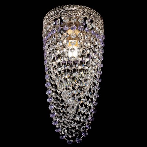 Люстра Флоренция №1 Водоворот фиолетовая в Подольске Гусь Хрустальный