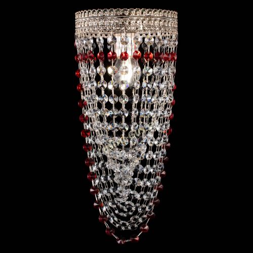 Люстра Флоренция №1 Водоворот красная в Подольске Гусь Хрустальный