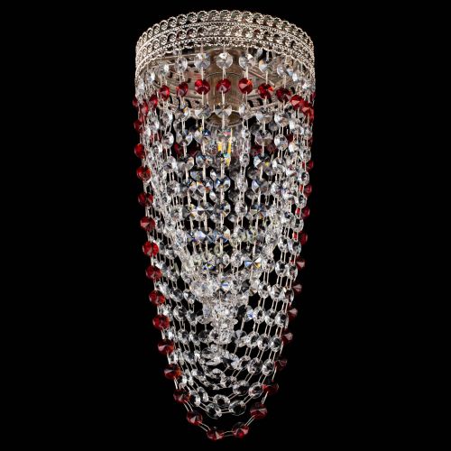 Люстра Флоренция №1 Водоворот красная в Подольске Гусь Хрустальный
