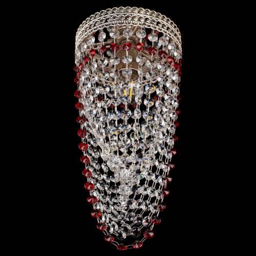 Люстра Флоренция №1 Водоворот красная в Подольске Гусь Хрустальный