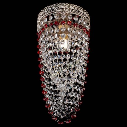 Люстра Флоренция №1 Водоворот красная в Подольске Гусь Хрустальный
