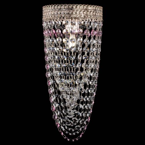 Люстра Флоренция №1 Водоворот розовая в Подольске Гусь Хрустальный