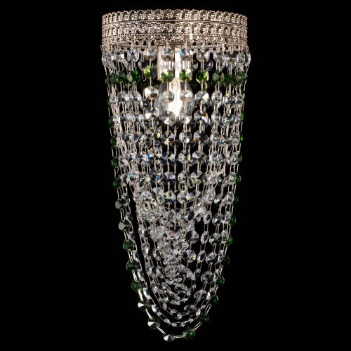 Люстра Флоренция №1 Водоворот зеленая в Подольске Гусь Хрустальный