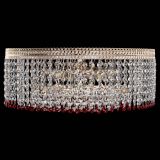 Люстра Флоренция капель оптикон красная в Подольске Люстра Флоренция капель оптикон красная в Подольске